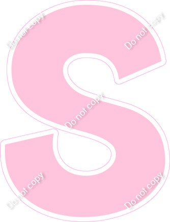 KG 23.5" Individuals - Flat Baby Pink S