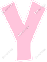 KG 23.5" Individuals - Flat Baby Pink Y