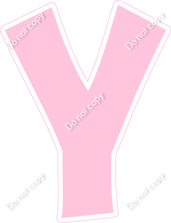 KG 23.5" Individuals - Flat Baby Pink Y