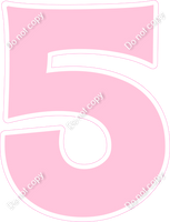 KG 23.5" Individuals - Flat Baby Pink 5