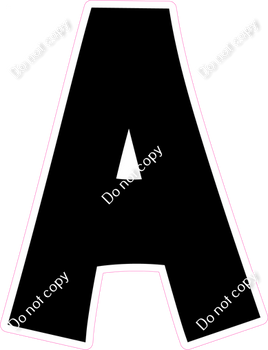 KG 23.5" Individuals - Flat Black A