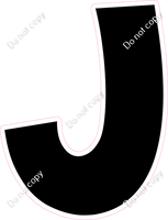 KG 23.5" Individuals - Flat Black J