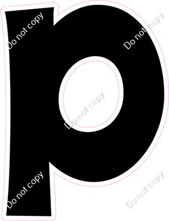 KG 23.5" Individuals - Flat Black P