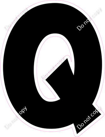 KG 23.5" Individuals - Flat Black Q