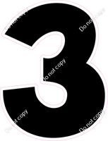 KG 23.5" Individuals - Flat Black 3