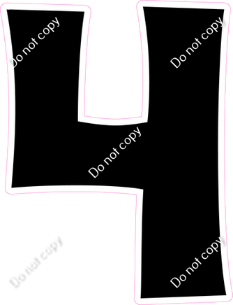 KG 23.5" Individuals - Flat Black 4