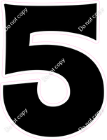 KG 23.5" Individuals - Flat Black 5