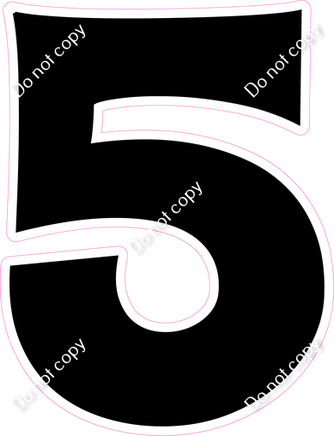 KG 23.5" Individuals - Flat Black 5