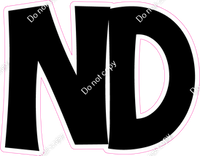 KG 23.5" Individuals - Flat Black ND