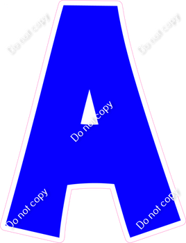 KG 23.5" Individuals - Flat Blue A