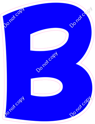 KG 23.5" Individuals - Flat Blue B