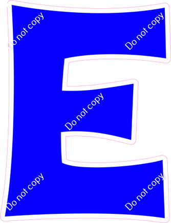 KG 23.5" Individuals - Flat Blue E