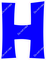 KG 23.5" Individuals - Flat Blue H