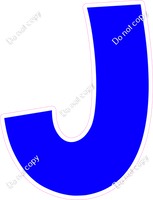 KG 23.5" Individuals - Flat Blue J