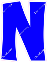 KG 23.5" Individuals - Flat Blue N