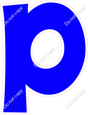 KG 23.5" Individuals - Flat Blue P