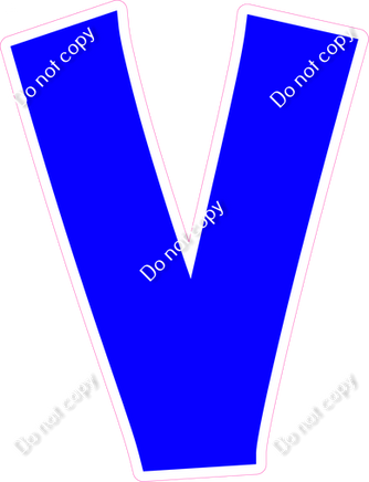 KG 23.5" Individuals - Flat Blue V