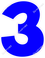 KG 23.5" Individuals - Flat Blue 3