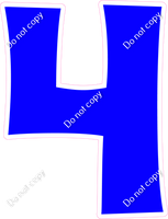 KG 23.5" Individuals - Flat Blue 4