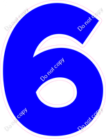 KG 23.5" Individuals - Flat Blue 6