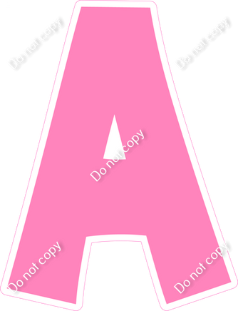 KG 23.5" Individuals - Flat Bubblegum A