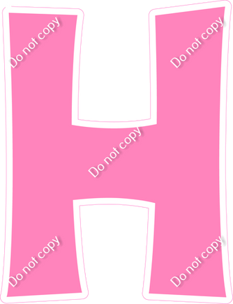 KG 23.5" Individuals - Flat Bubblegum H