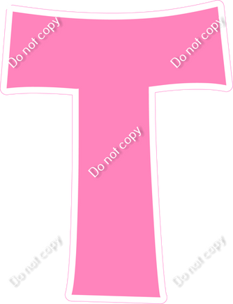 KG 23.5" Individuals - Flat Bubblegum T