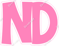 KG 23.5" Individuals - Flat Bubblegum ND