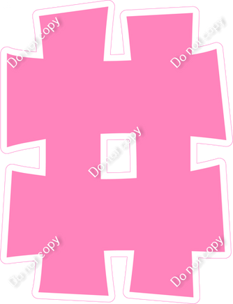 KG 23.5" Individuals - Flat Bubblegum #