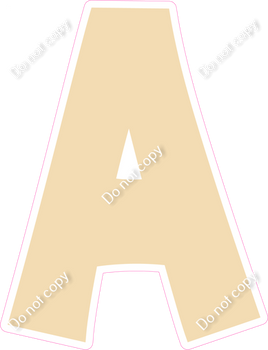 KG 23.5" Individuals - Flat Champagne A