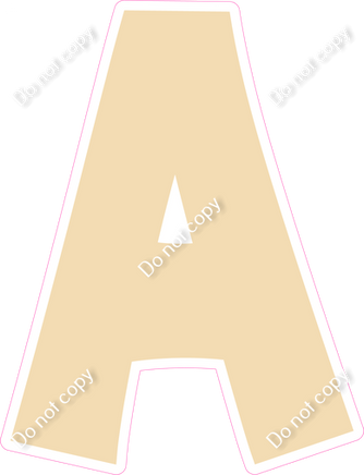 KG 23.5" Individuals - Flat Champagne A