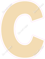 KG 23.5" Individuals - Flat Champagne C