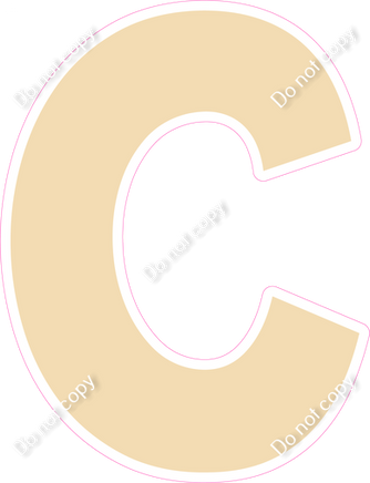 KG 23.5" Individuals - Flat Champagne C