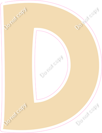 KG 23.5" Individuals - Flat Champagne D