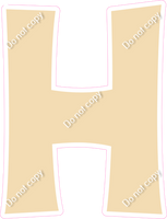 KG 23.5" Individuals - Flat Champagne H