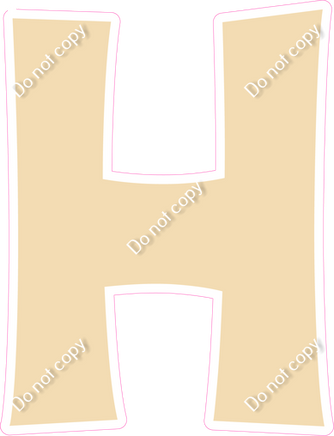 KG 23.5" Individuals - Flat Champagne H