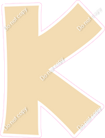 KG 23.5" Individuals - Flat Champagne K