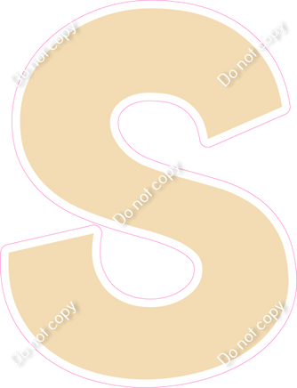 KG 23.5" Individuals - Flat Champagne S