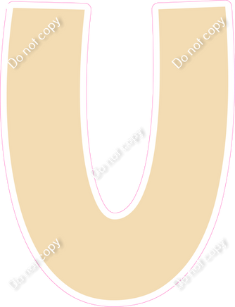 KG 23.5" Individuals - Flat Champagne U