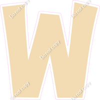 KG 23.5" Individuals - Flat Champagne W