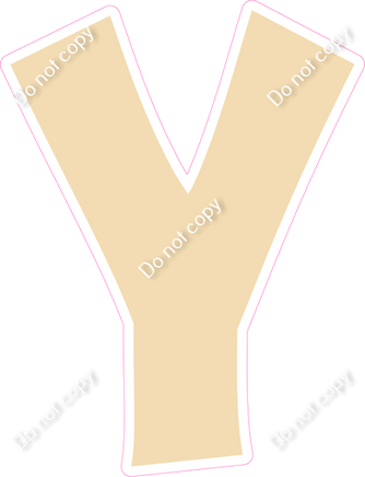 KG 23.5" Individuals - Flat Champagne Y