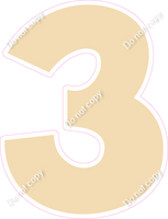 KG 23.5" Individuals - Flat Champagne 3