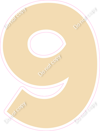 KG 23.5" Individuals - Flat Champagne 9