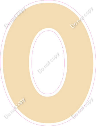 KG 23.5" Individuals - Flat Champagne