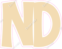 KG 23.5" Individuals - Flat Champagne ND