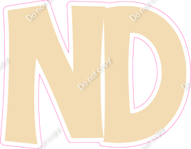 KG 23.5" Individuals - Flat Champagne ND