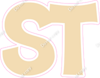 KG 23.5" Individuals - Flat Champagne ST