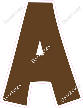 KG 23.5" Individuals - Flat Chocolate A