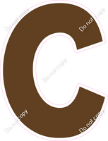 KG 23.5" Individuals - Flat Chocolate C