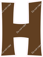 KG 23.5" Individuals - Flat Chocolate H